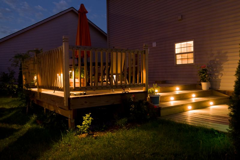 Deck Lighting Setup